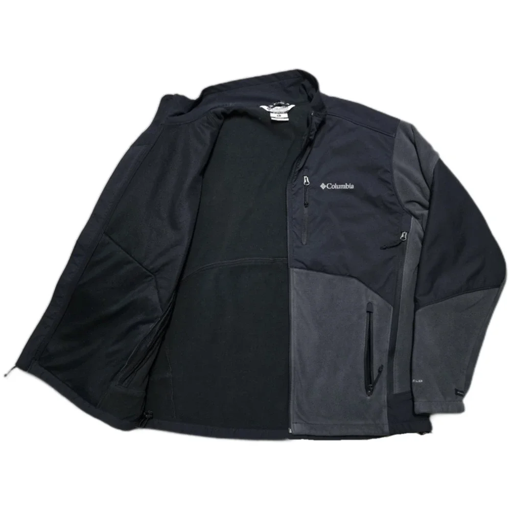Columbia Interchange‎ Ten Trail III Fleece Full Zip Jacket Mens XL Vented Omni